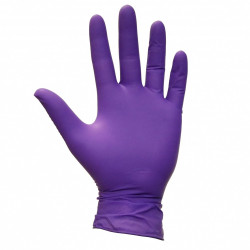 Фиолетовые перчатки Нитрил S